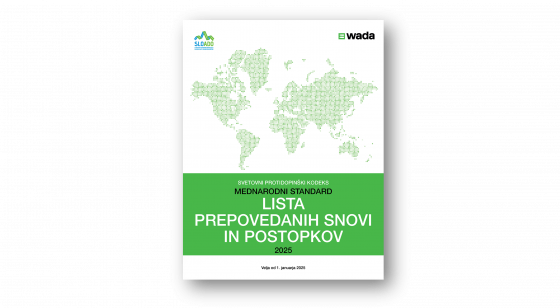 Lista prepovedanih snovi in postopkov 2025